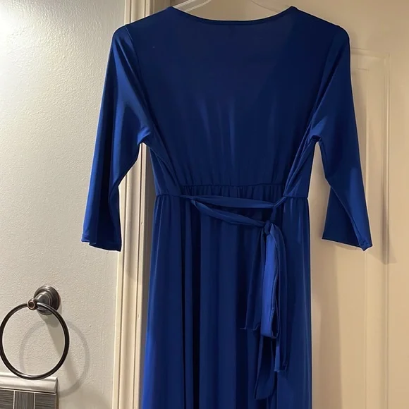 Royal blue maxi dress. Bought 3 years ago but never worn. - Picture 3 of 3